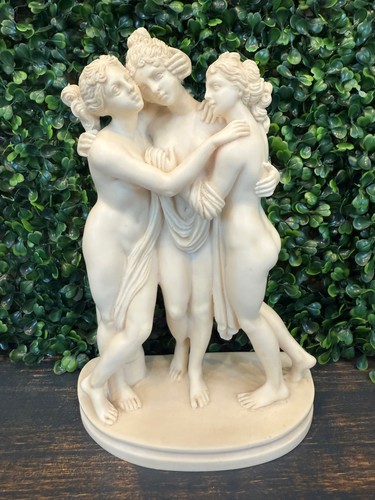 Vtg three graces sculpture - graces,