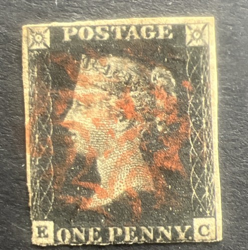 Penny black plate - penny,