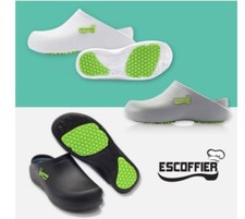 ESCOFFIER Unisex Waterproof Slip Resistant Kitchen Chef Clog Non Slip Work shoes