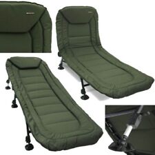 NGT Specimen Fishing Camping Anglers Reclining Lightweight Bedchair with Pillow