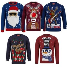 Mens Light Up Christmas Jumper