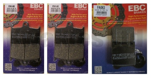 Ebc front rear - ebc, pads