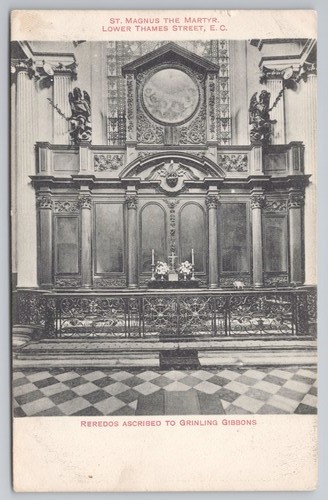 London magnus martyr church - st,