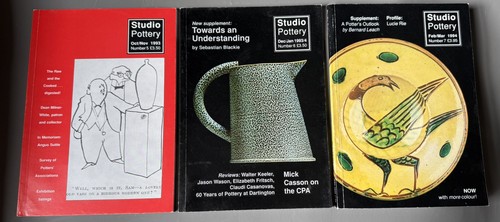 Magazines studio pottery - magazines:,