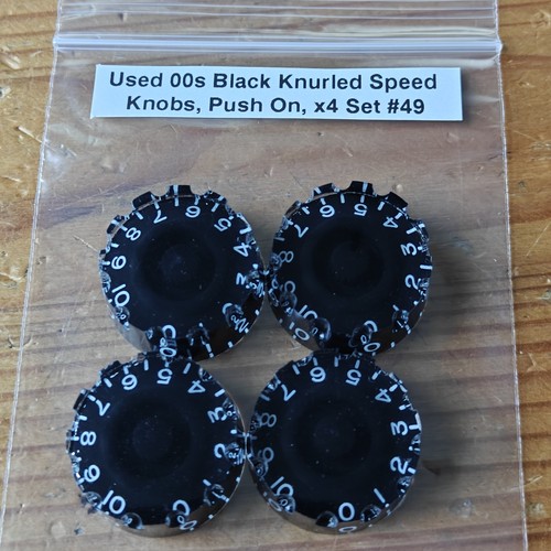Used 00s knurled - black, les