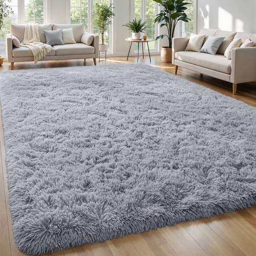 Luxury shaggy rug soft fluffy - shaggy,