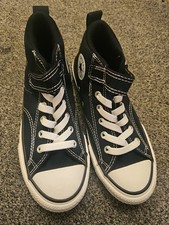 Converse Kids Size 2 Black
