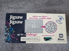 MENSA 500 PIECE JIGSAW PUZZLE EXTRA TRICKY & DOUBLE SIDED