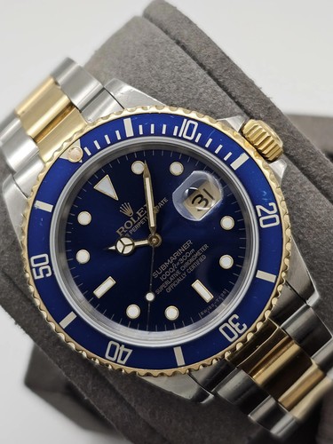 Rolex submariner 16613 blue - submariner,