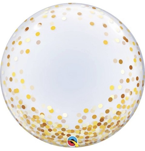 Inch gold confetti - inch,