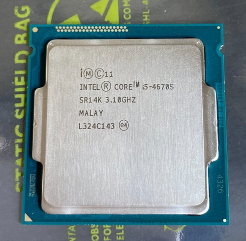 Intel core 4670s - intel, 3.10ghz
