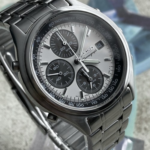 Seiko watch 7t32 panda - seiko,