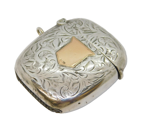 Art deco 9ct gold sterling - gold, &