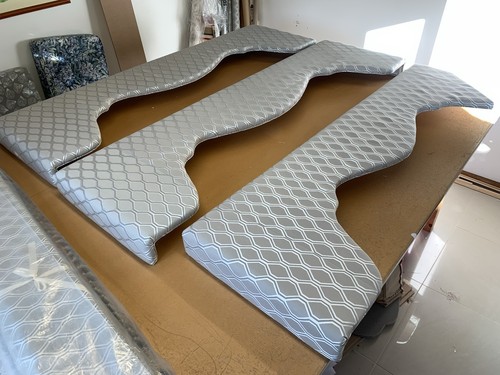Upholstered fabric pelmet - fabric,