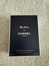 Bleu De Chanel Aftershave Lotion EMPTY BOX