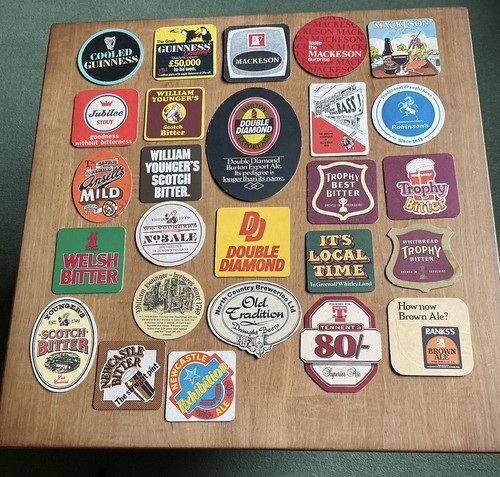 Assorted beer mats double - assorted,