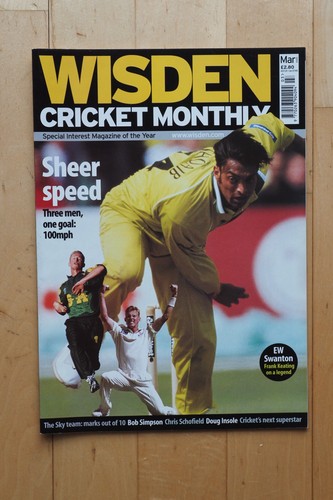 Vintage wisden cricket monthly - vintage,
