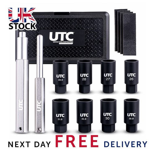 Locking wheel nut remover set - wheel,