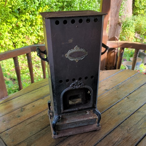 Antique blue flame oil - antique,