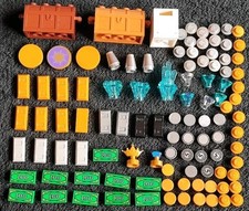 LEGO Gold Cash Coins Gems Crystal Ingot Chests Money Accessories Bundle Lot