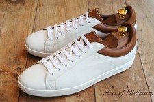 Louis Vuitton White Leather Shoes Trainers Sneakers Mens UK 9 US 10 EU 43