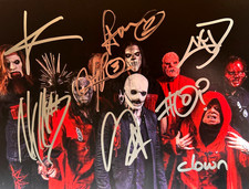 SLIPKNOT: Band Signed 8x10"