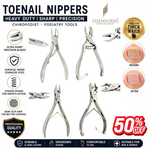 Thick toenail clippers - thick,