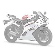 Yamaha YZF-R6 2008-2009 - Unpainted Motorcycle Fairing Kit