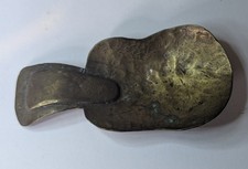 vintage Handmade Hammered Brass Spoon