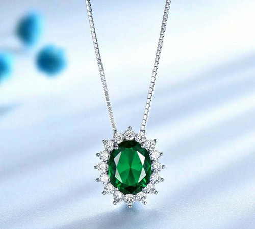 Oval cut emerald - oval,