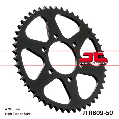 Rear sprocket tooth - 50,