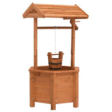 Garden Wishing Well Planter 40x40x84  Firwood D0L9