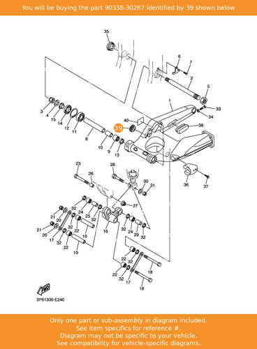Yamaha plug 90338 30267 oem - yamaha, plug,