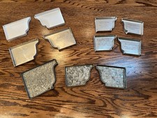 Gutter End Cap  4" & 5" - Alum