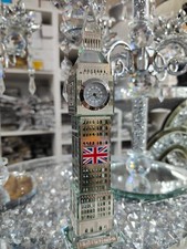 London Big Ben Crystal Clock