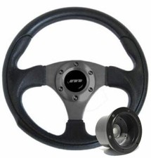 320mm Black Moulded Steering
