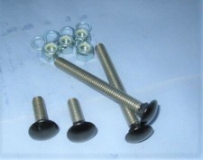 Matt Black Bumper Bolt Set for