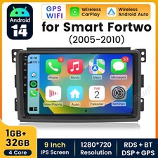 Android 14 For 2005-2010 Smart Fortwo 451 Carplay Car Stereo Radio GPS Head Unit