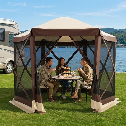 Hexagon foldable canopy - hexagon,