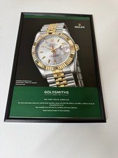 Framed Vintage Original Rolex