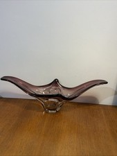 Mid Century Murano Art Glass Table Centrepiece Bowl