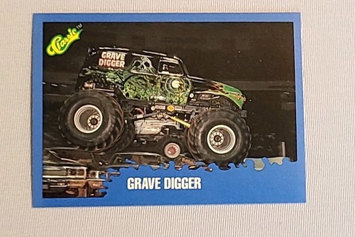 Classic monster truck cards - monster,
