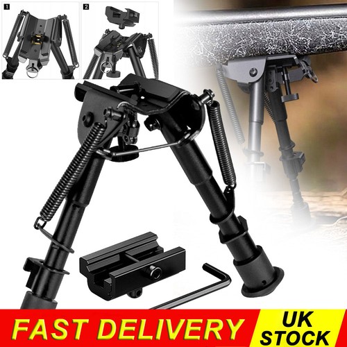 Sitting bipod rifle - sitting,