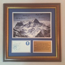 EDMUND HILLARY MULTI SIGNED