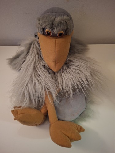Emu puppet plush soft - puppet,