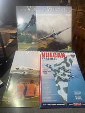 ‘The Vulcan’ Magazine x3 & ‘Vulcan Farewell’ 2013,14 & 15 Military Aviation
