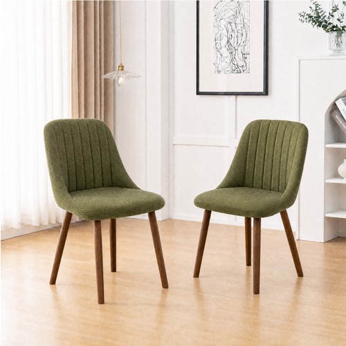 Upholstered dining chairs set - upholstered,