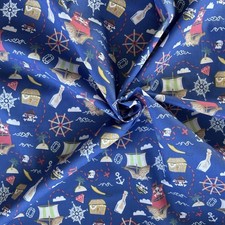 Polycotton Fabric Treasure