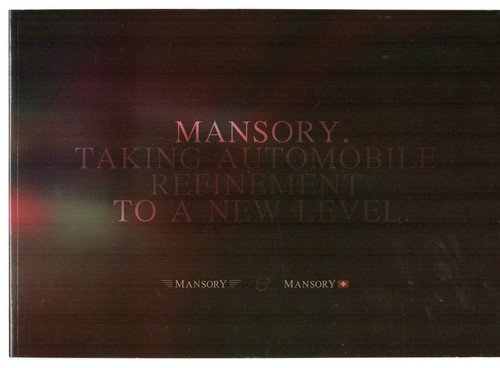 Mansory 2011 2012 export - mansory,