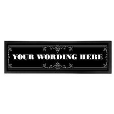 Personalised Bar Runner Large